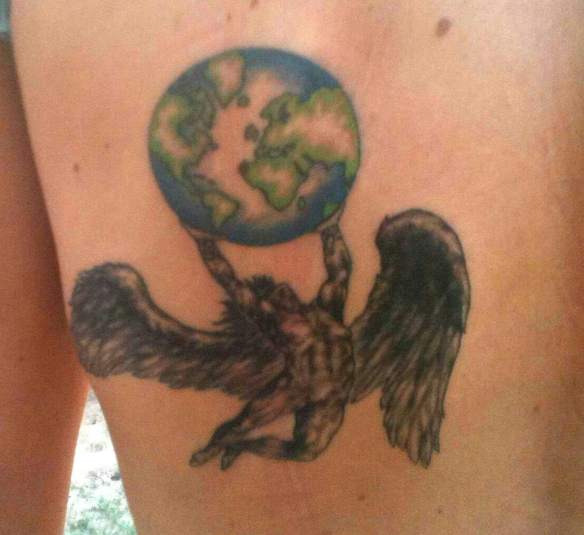 Led Zeppelin  Swan Song  by  IndianTattooVerona  Facebook